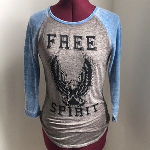 Free Spirit Baseball T Size XS